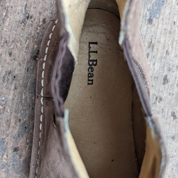 LL Bean Stonington Chelsea Boots Leather Wms 10 - Picture 5 of 6